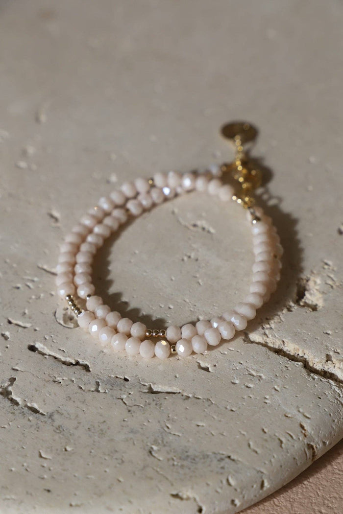 Blush Aura Wrap Bracelet