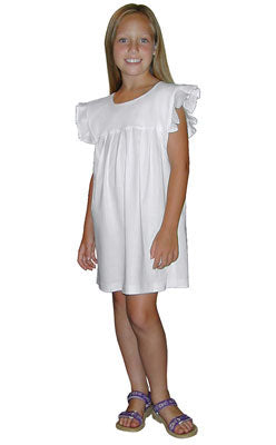 Bolivian Flutter Sleeve Dress