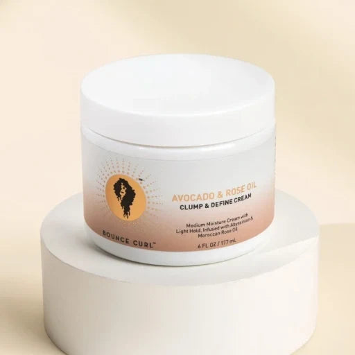 Bounce Curl Avocado & Rose Oil Clump and Define Cream