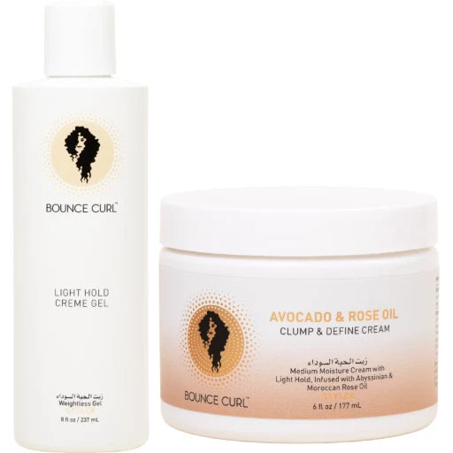 Bounce Curl Light Creme Gel + Clump Cream Duo