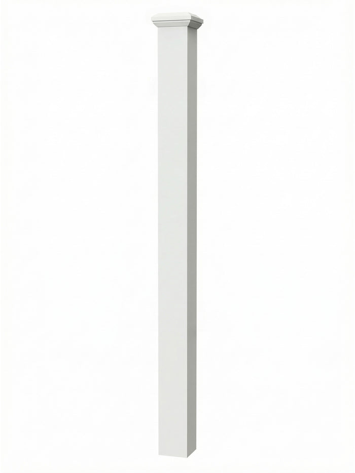 Box Newel 4080M - Mission Style (4-1/2")