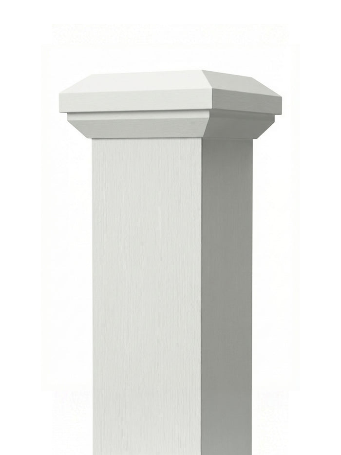 Box Newel 4080M - Mission Style (4-1/2")