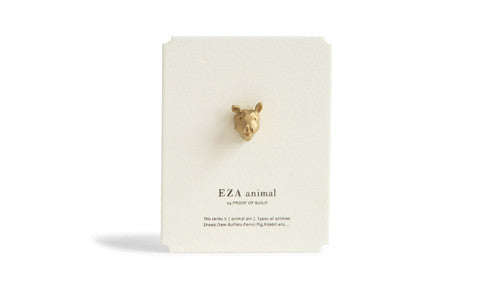 Brass Pig Pin