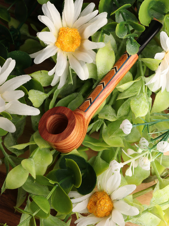Brazilian Kingwood Pipe Long | One Colour-Image 1