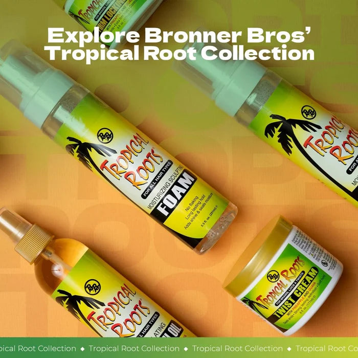 Bronner Brothers Tropical Roots Black Castor Oil, 5 Ounce