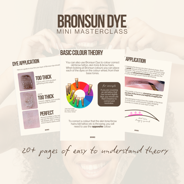 BROWED - Bronsun Dye Mini Masterclass
