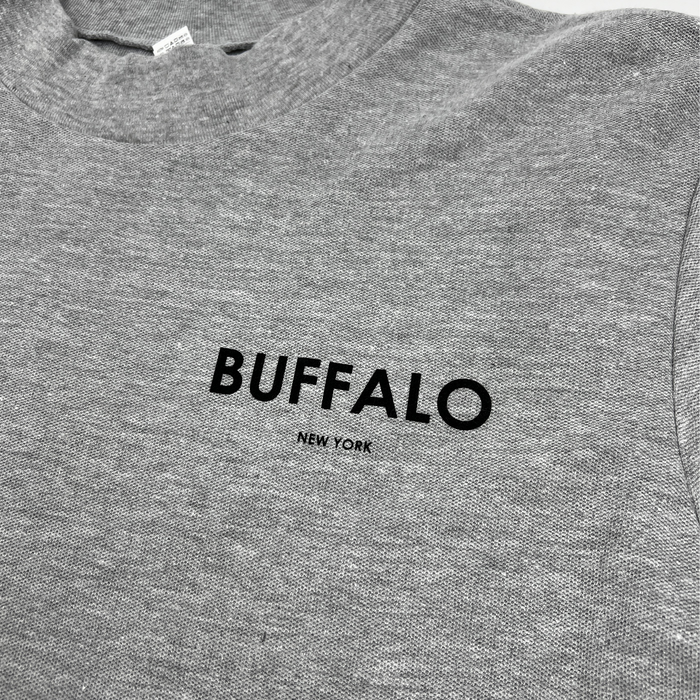 Buffalo NY Gray Short Sleeve Shirt