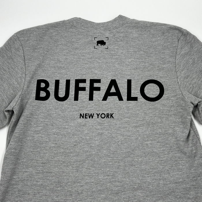 Buffalo NY Gray Short Sleeve Shirt