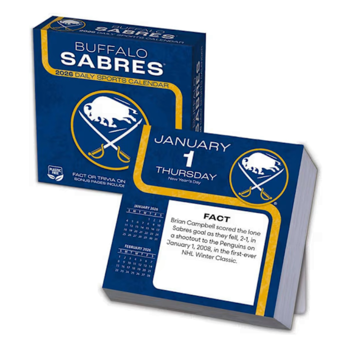 Buffalo Sabres 2026 Daily Calendar