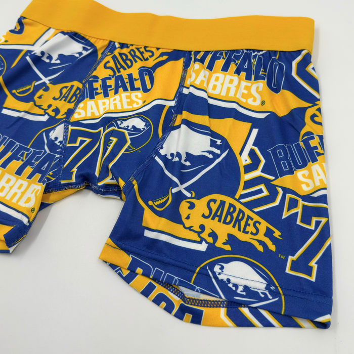Buffalo Sabres Royal & Gold Boxer Briefs