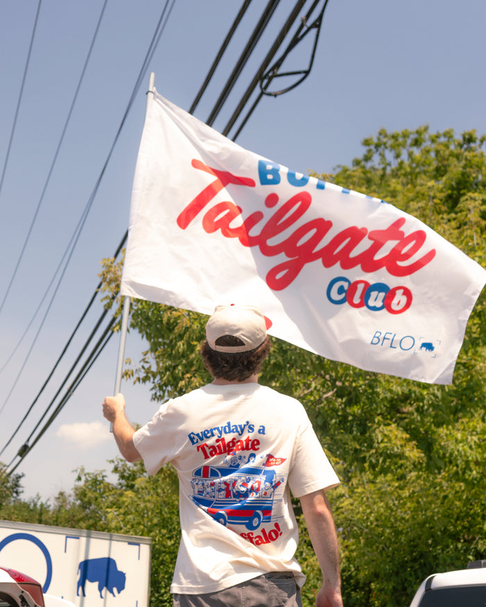 Buffalo Tailgate Club White House Flag