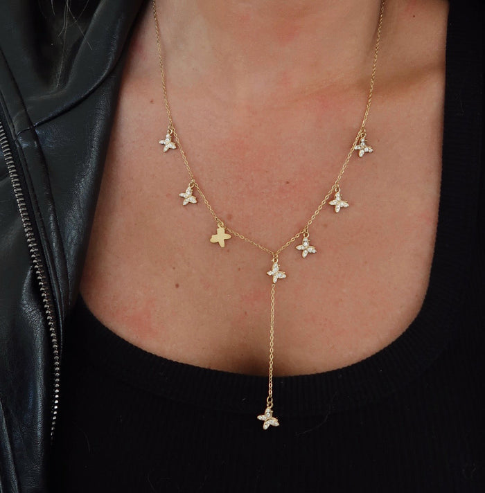 BUTTERFLY NECKLACE ￼