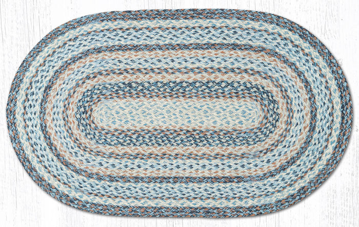 C-9-119 Denim Braided Rug