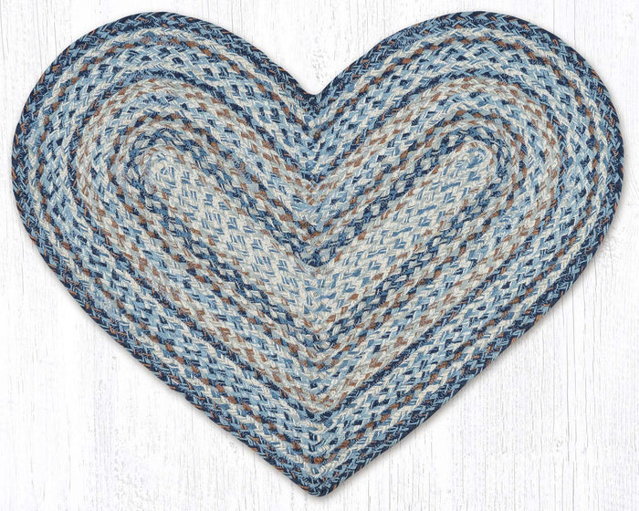 C-9-119 Denim Braided Rug