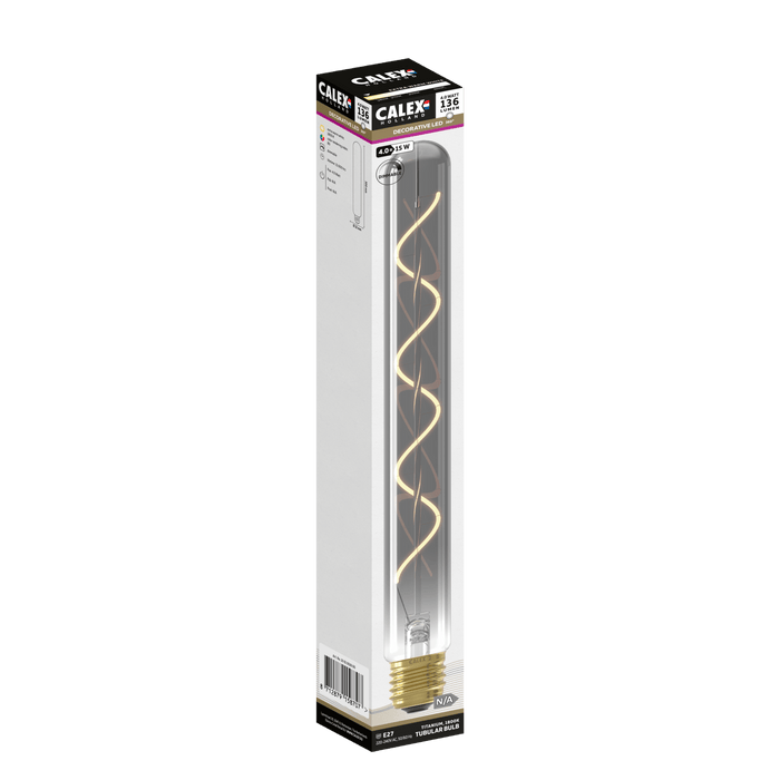 Calex Flex Filament LED Lamp - E27 - T32 - Titanium