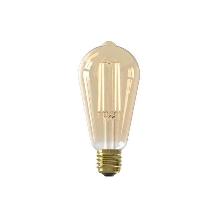 Calex Sensor Bulb - E27 - ST64 - Gold