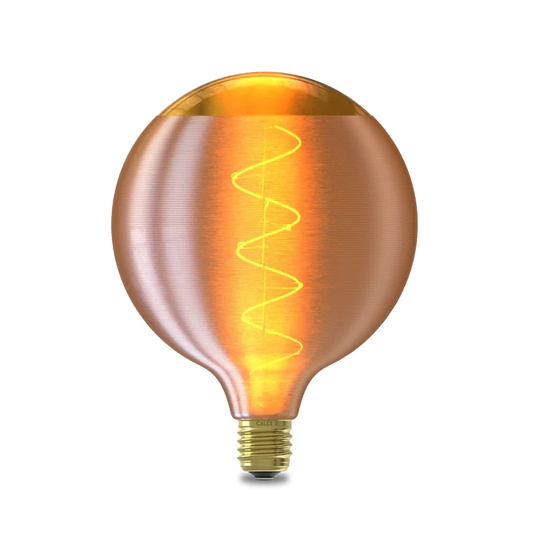 Calex Silk Series LED Bulb - E27 - G125 - Gold