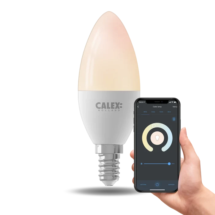 Calex Smart LED Bulb - E14 - B35 - White