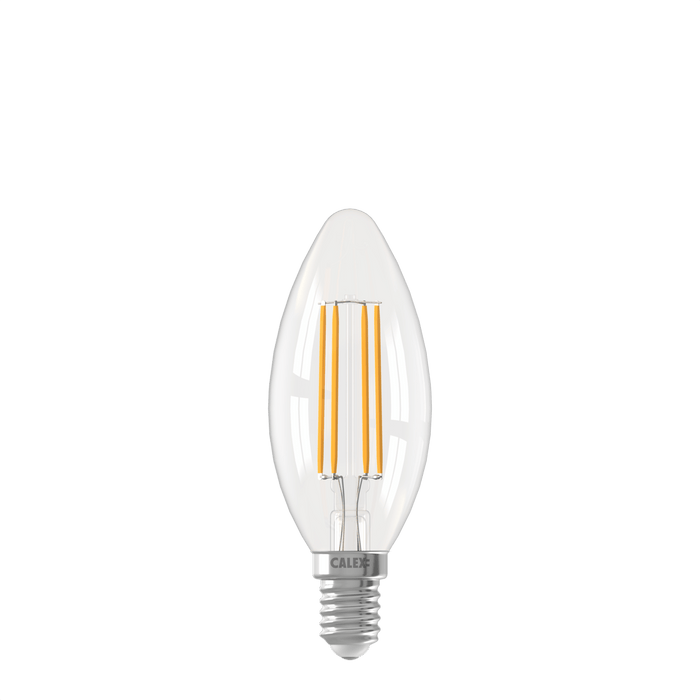 Calex Smart LED Bulb - E14 - Filament - B35 - Clear