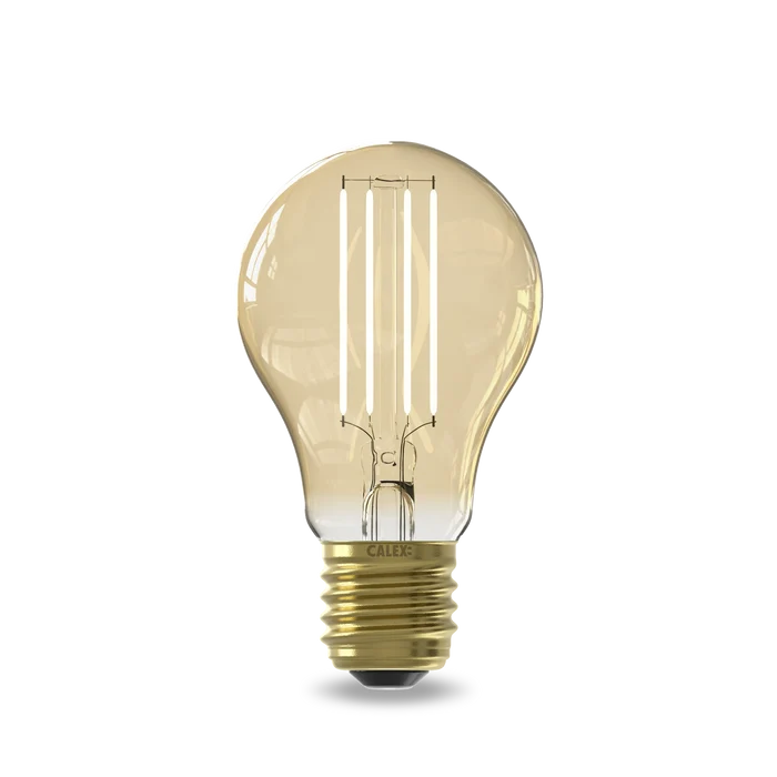 Calex Smart LED Bulb - E27 - Filament - A60 - CCT - Gold