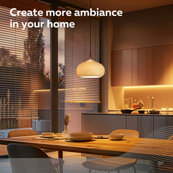 Calex Smart LED Bulb - E27 - Filament - A60 - CCT - Gold