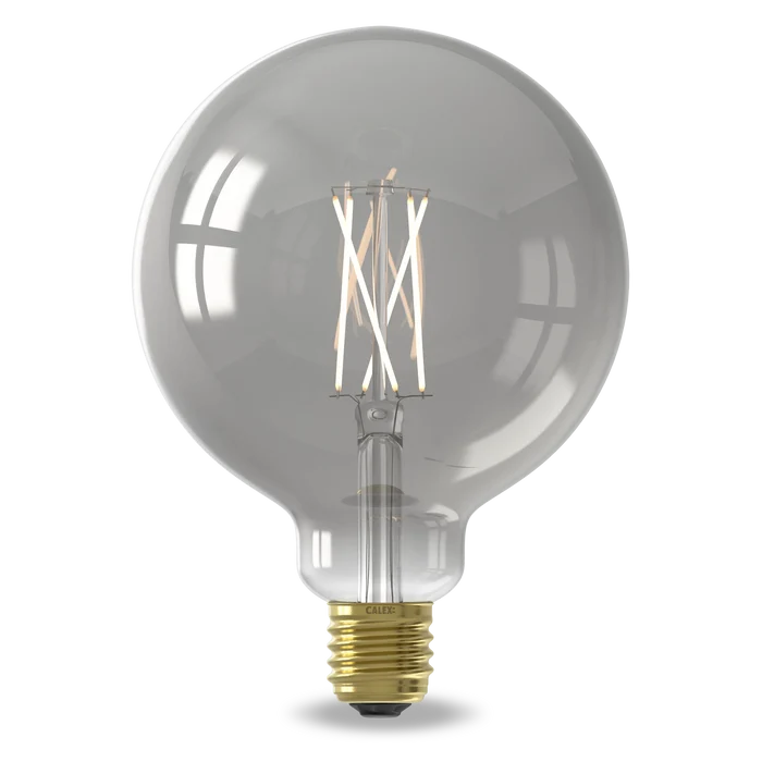 Calex Smart LED Bulb - E27 - Filament - G125 - CCT - Titanium
