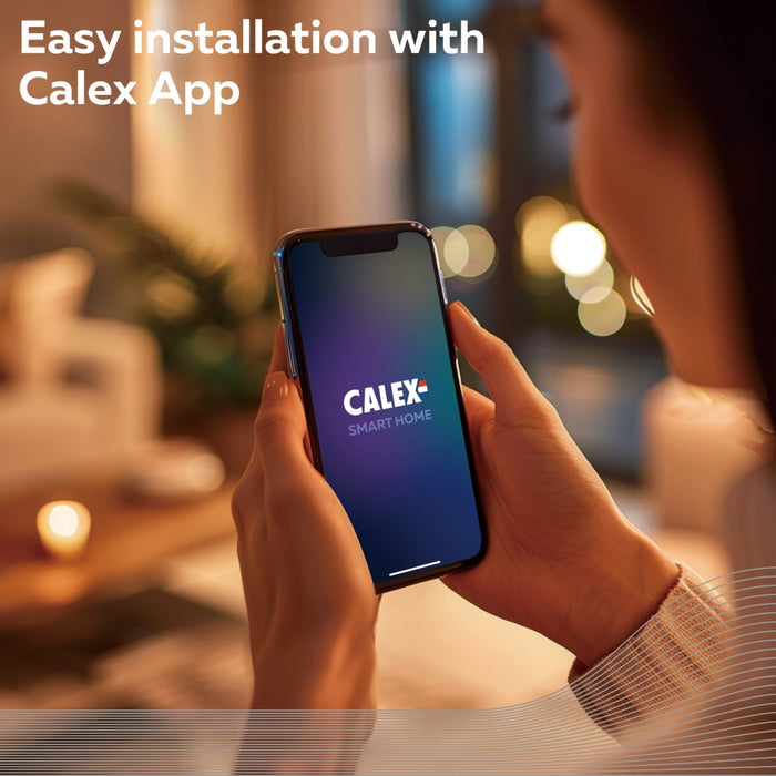 Calex Smart LED Bulb - E27 - Filament - ST64 - CC - Titanium