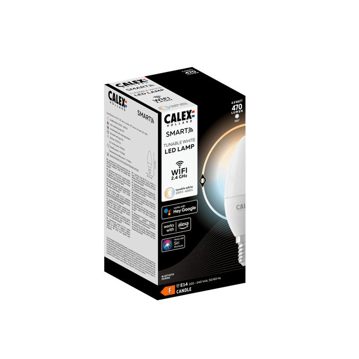 Calex Smart LED Candle - E14 - B35 - White
