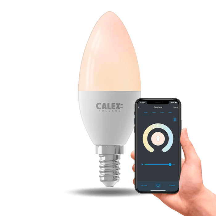 Calex Smart LED Candle - E14 - B35 - White