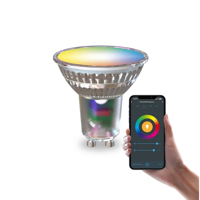 Calex Smart LED Spot - GU10 - RGB