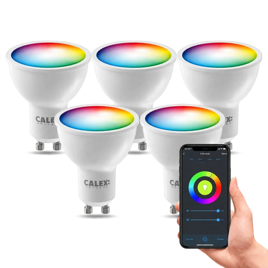 Calex Smart Reflector - 5 pieces - GU10 - RGB