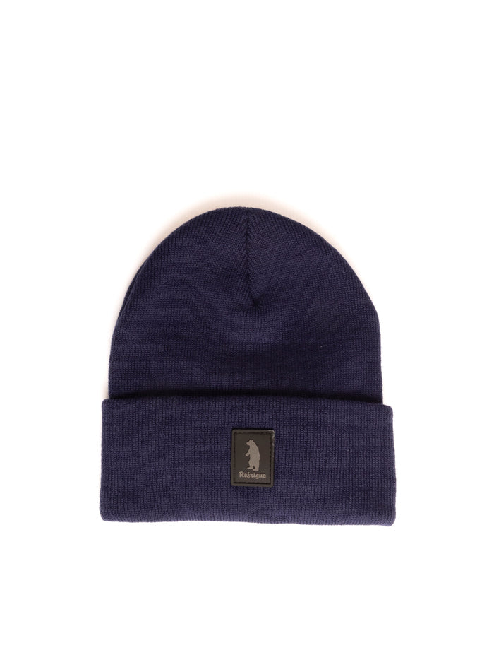 REFRIGUE cappello logo blu 28UX1CAP00017 HAT-NAVY