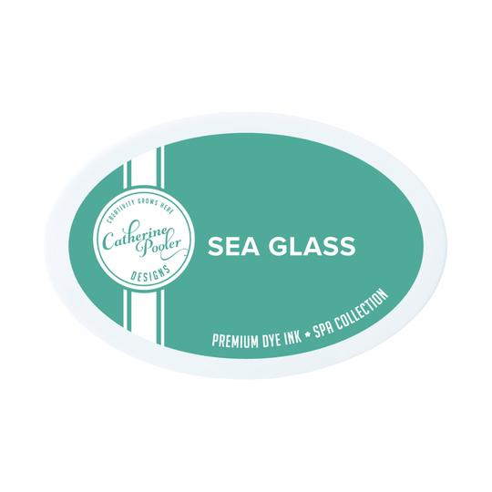 Catherine Pooler - Ink Pads - Beach Retreat. Escape to the shore with our Beach Retreat Spa Ink Colors.  These relaxing, muted shades will take you away to a seaside haven.  The first four colors, Sea Glass, Bay Breeze, Tranquil, and Cove Blue are shades of greens and blues that compliment the current green and blue colors in our Spa Collection. Available at Embellish Away located in Bowmanville Ontario Canada.