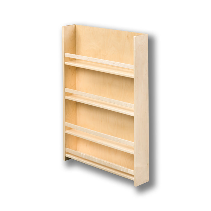 18 x 25 1/2 x 3 1/4 - Assembled, 4 Fixed Shelves