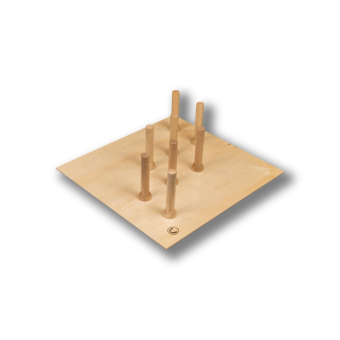 #Option_21 x 6 1/8 x 19 7/8 - 8 Magnetic Maple Pegs