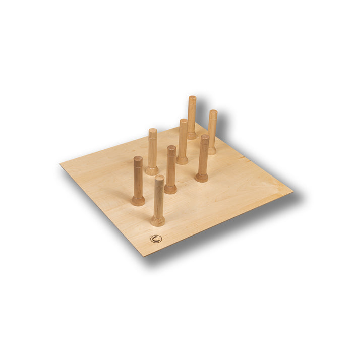 #Option_21 x 6 1/8 x 19 7/8 - 8 Magnetic Maple Pegs