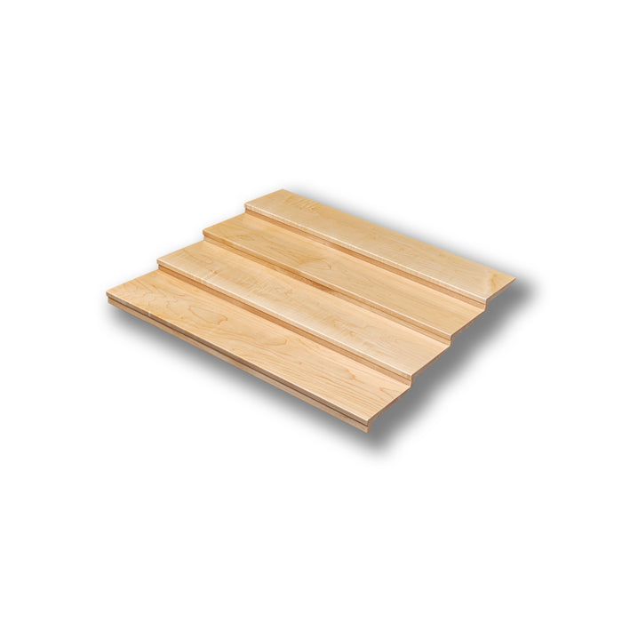 21 x 1 1/16 x 19 3/4 - 4 Sloped Pieces