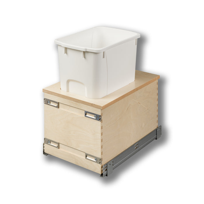 #Option_11 7/8 x 19 5/8 x 18 1/2 - Bottom Mount Waste Unit: Single 34-Quart Bin