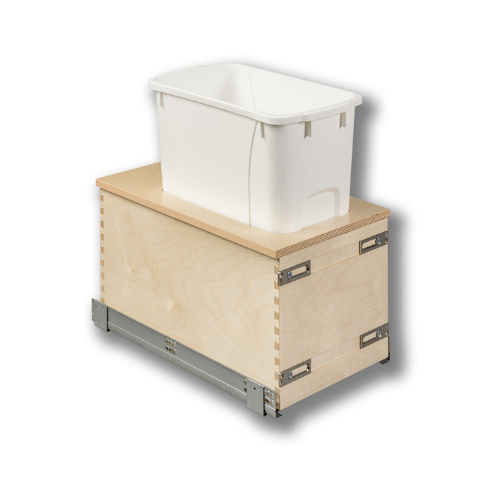 #Option_11 7/8 x 19 5/8 x 18 1/2 - Bottom Mount Waste Unit: Single 34-Quart Bin