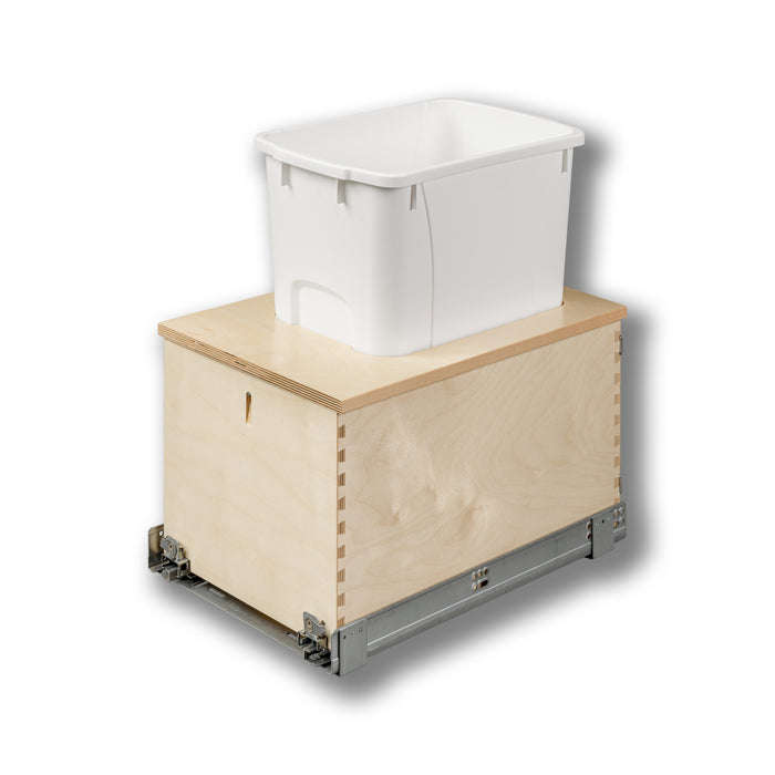 #Option_11 7/8 x 19 5/8 x 18 1/2 - Bottom Mount Waste Unit: Single 34-Quart Bin