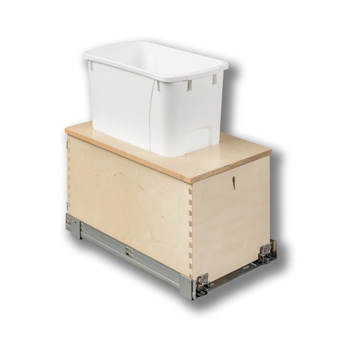 #Option_11 7/8 x 19 5/8 x 18 1/2 - Bottom Mount Waste Unit: Single 34-Quart Bin