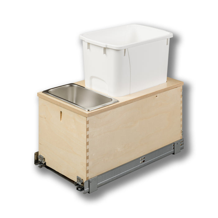 #Option_11 3/8 x 19 5/8 x 21 1/2 - Single 34-Quart Bin, Rear Storage Compartment