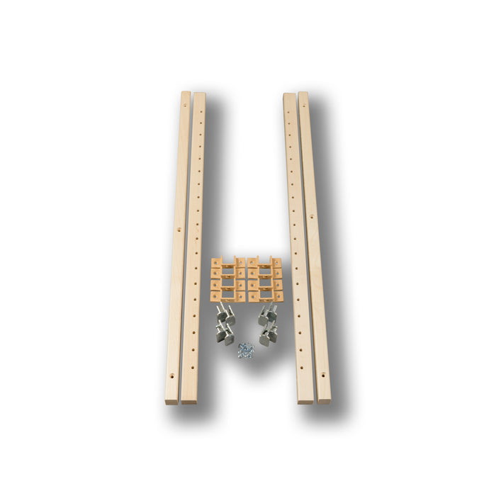 #Option_1 x 27 1/8 - 8 Brackets w/ Screws, 4 Pilasters, 8 Support Clips