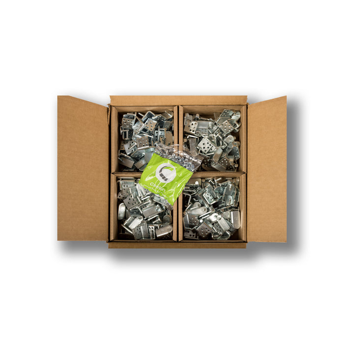 #Option_50 Sets (200 X-Brackets) w/ Screws, For 50 Rollouts