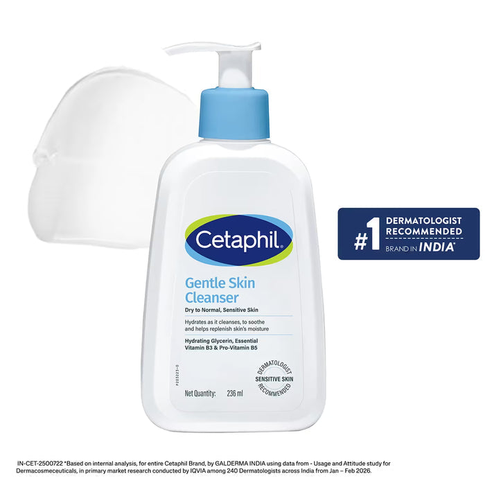 CETAPHIL GENTLE SKIN CLEANSER 236ML NEW