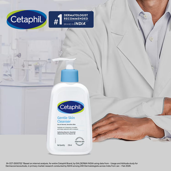 CETAPHIL GENTLE SKIN CLEANSER 236ML NEW