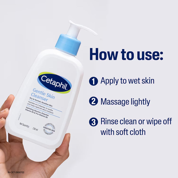 CETAPHIL GENTLE SKIN CLEANSER 236ML NEW