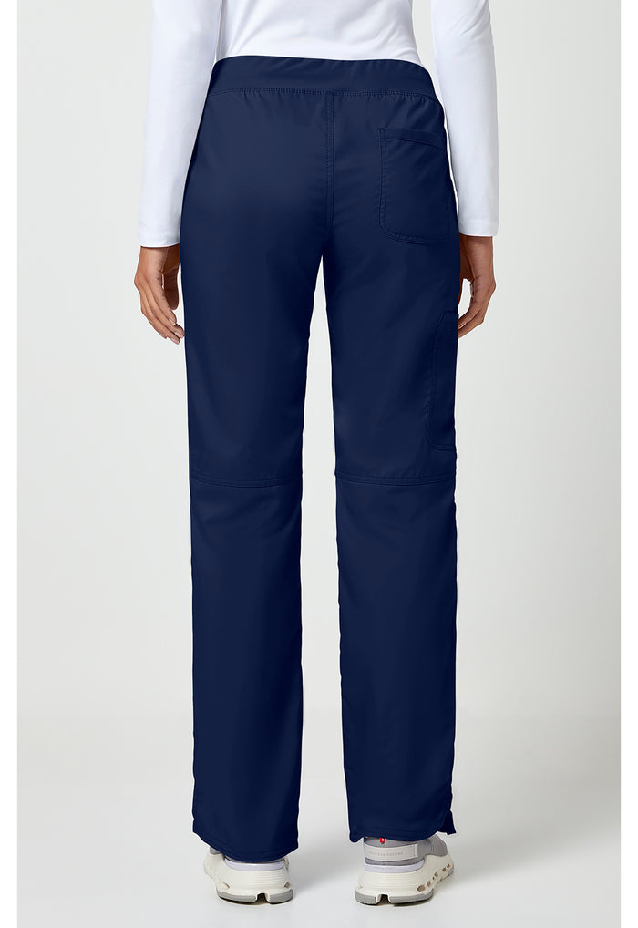 Cherokee Workwear Revolution Mid Rise Straight Leg Pull-On Scrub Pants