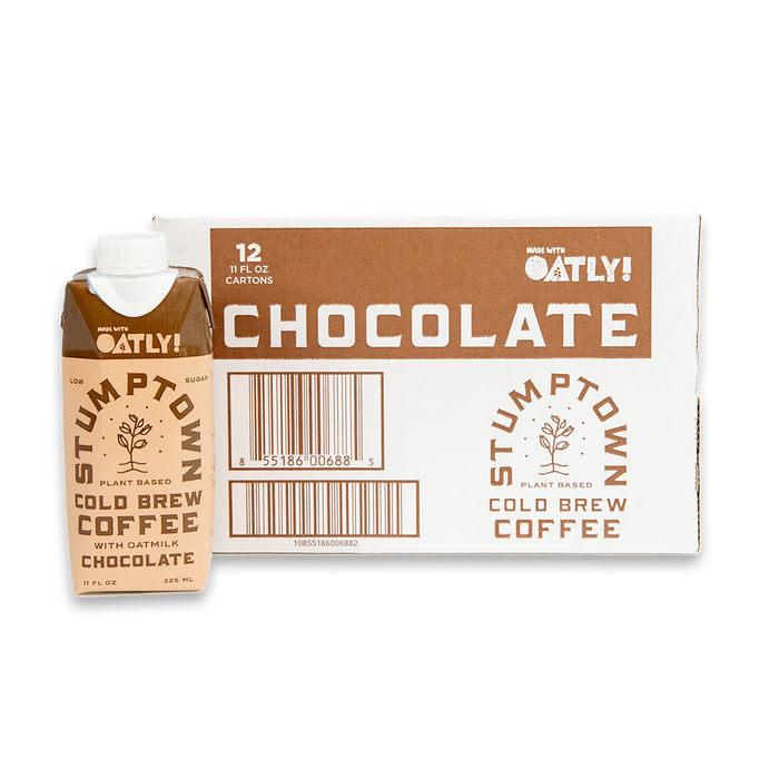Chocolate Cold Brew with OATLY 12 pack-Stumptown Coffee