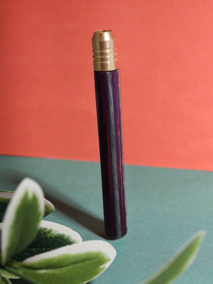 Choctaw Rainbow Cigarette Holder | Purple - Grey-Image 1